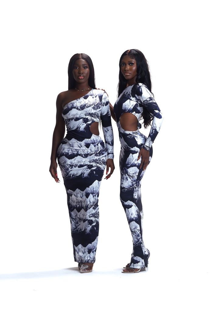 Single Shoulder Maxi Dress